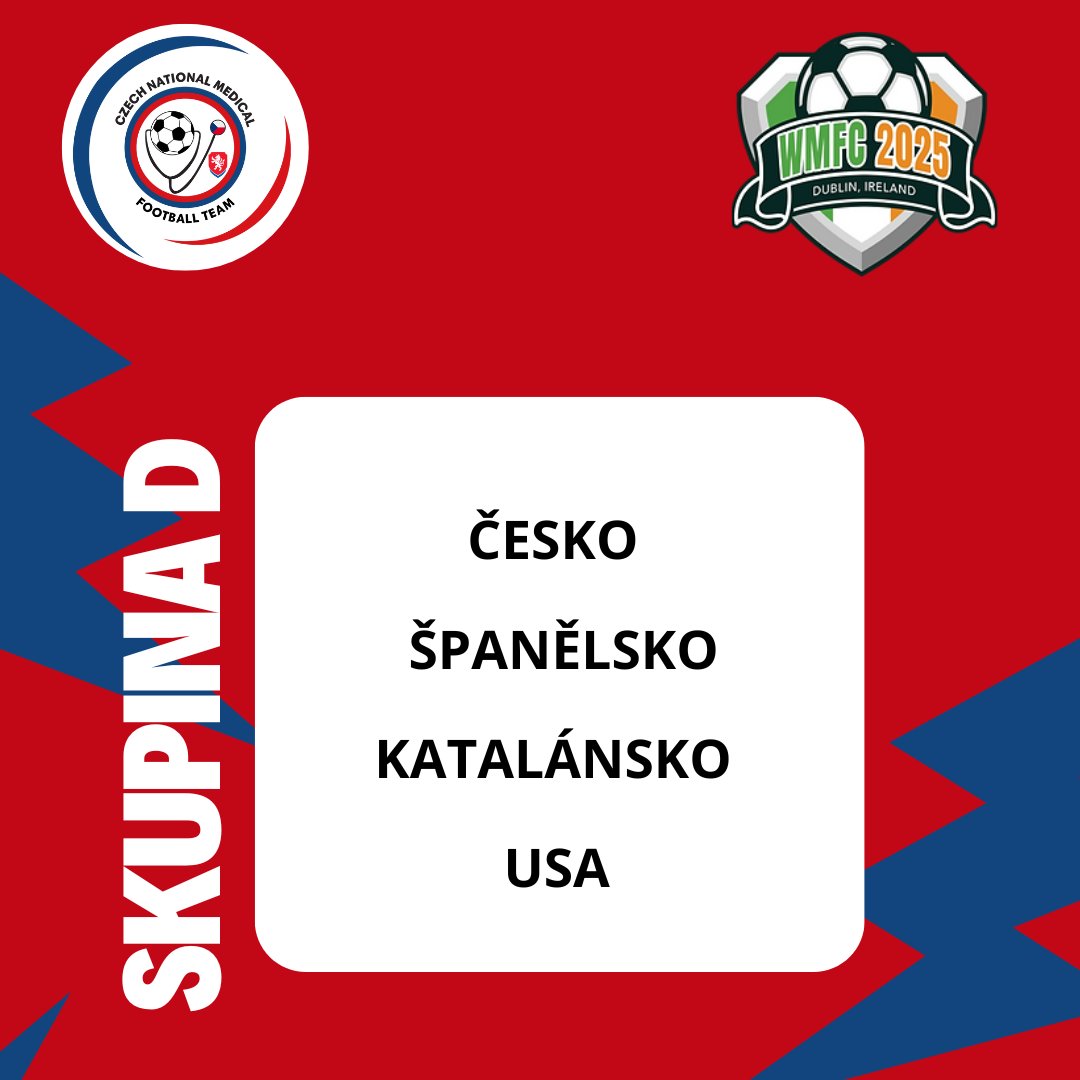 Česká fotbalová reprezentace lékařů tweet media