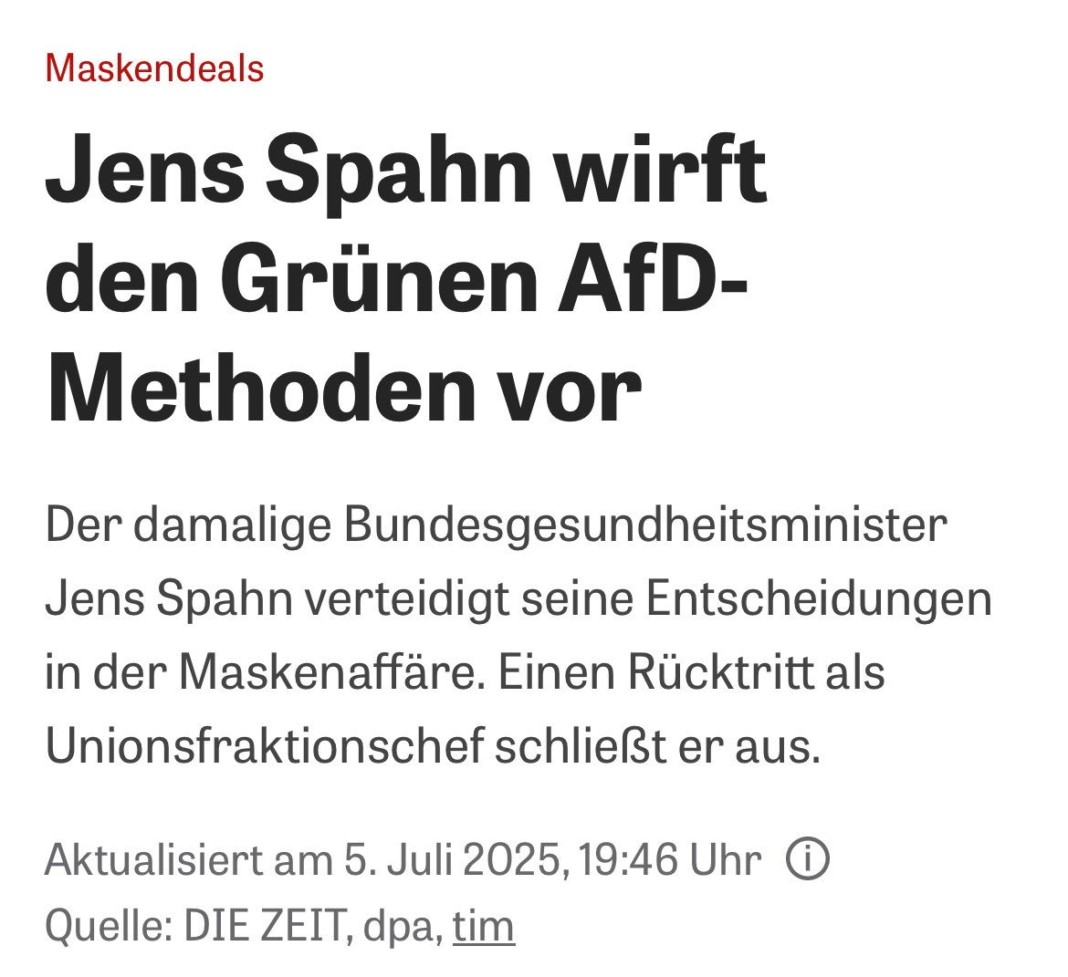 Herr Ha aus Be 🪴 (@hoffnungsvo11) on Twitter photo Die Vorwürfe gegen <a href="/jensspahn/">Jens Spahn</a> im ungeschwärzten Maskenbericht sind belastend und scheinen eindeutig zu sein. Und was macht #Spahn? Statt sich den Fakten zu stellen, attackiert er <a href="/Die_Gruenen/">BÜNDNIS 90/DIE GRÜNEN</a> und unterstellt ihnen „#AfD-Methoden“ – ernsthaft? Ein Thread. ⏳➡️ Die Vorwürfe gegen <a href="/jensspahn/">Jens Spahn</a> im ungeschwärzten Maskenbericht sind belastend und scheinen eindeutig zu sein. Und was macht #Spahn? Statt sich den Fakten zu stellen, attackiert er <a href="/Die_Gruenen/">BÜNDNIS 90/DIE GRÜNEN</a> und unterstellt ihnen „#AfD-Methoden“ – ernsthaft? Ein Thread. ⏳➡️