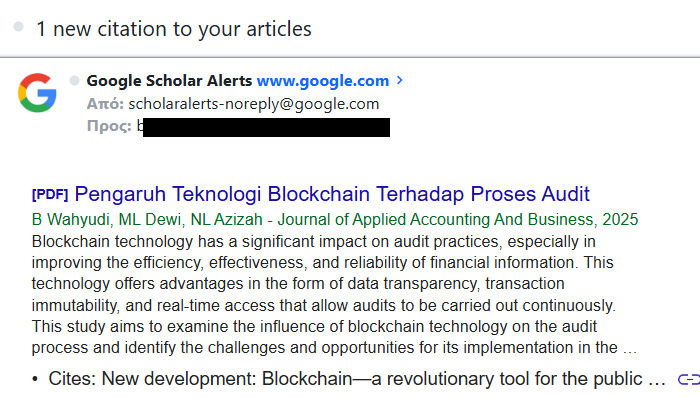 Thanks to the researchers from INDONESIA (!) for mentioning our scientific work about the #Blockchain :-)

Read our original work here: tandfonline.com/doi/abs/10.108…

#Algorithms #Cryptography #Science #Research