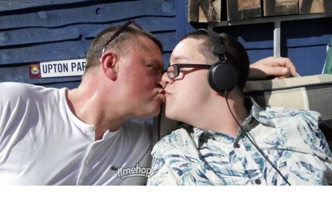 i would give my own life to be able to recreate this picture just once …. if you knew him, you loved him ♥️♥️💔😢xx