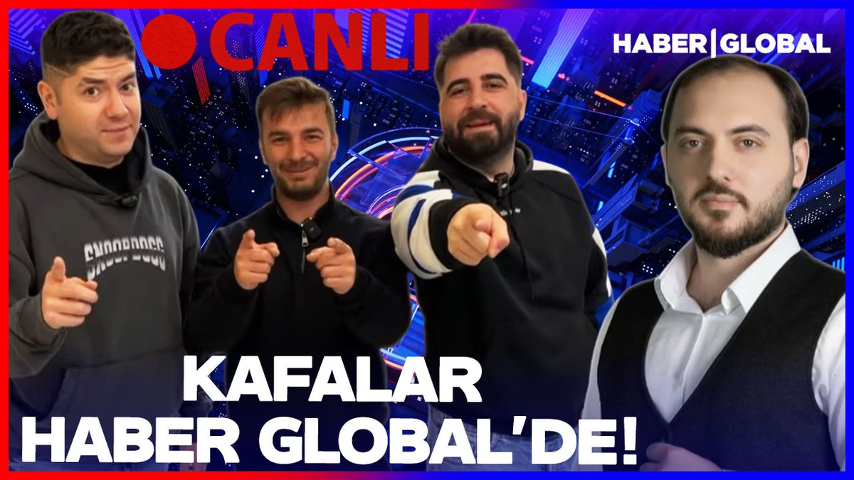 📢YAYIN BAŞLIYOR!
🔴KAFALAR HABER GLOBAL'DE!
🔴Ferit Ömeroğlu İle Olduğu Gibi programına konuk olan Kafalar, kendileri hakkında şimdiye kadar hiç bilinmeyenleri anlatıyor! Daha önce sorulmayan sorulara cevap veriyor!
⬇️CANLI: youtube.com/live/mde2FoMGb…
<a href="/BilalHanci/">Bilal Hancı</a> <a href="/feritomeroglu/">Ferit Ömeroğlu</a>