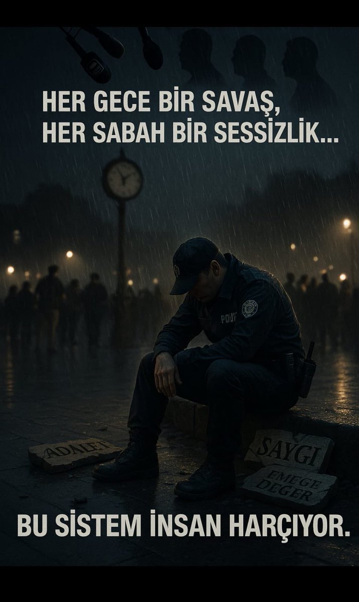 Göz yaşları içinde okudum bu mesajı bumu reva görülen 

‘20 yıllık polisim 13 kere ev taşıdım tayin denince kalp atışlarım hızlanıyor terliyorum elim ayağım boşalıyor. Evimin eşyaları harap halde salonda koltuk takımım kırık eksiden çıkamadım ki yenisini alayım psikolojim bitti