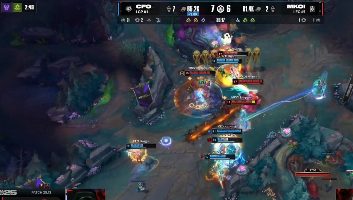 Bro HongQ threw up an emote after he got headbutted  LMAO