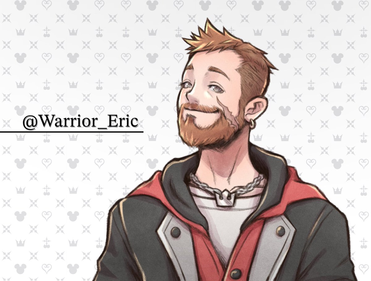 Emdyofficial's tweet image. New Kingdom Hearts style commission for @Warrior_Eric !

#kingdomhearts #art #illustration #nomura #sora #riku