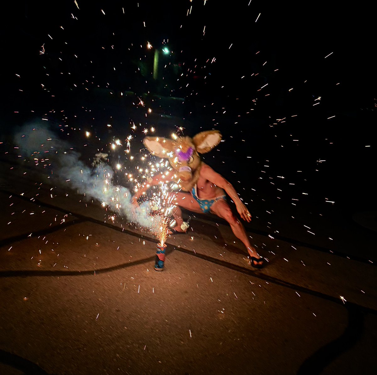 BandaidRoo's tweet image. I'm not allowed around fire no more. Had a good 4th.