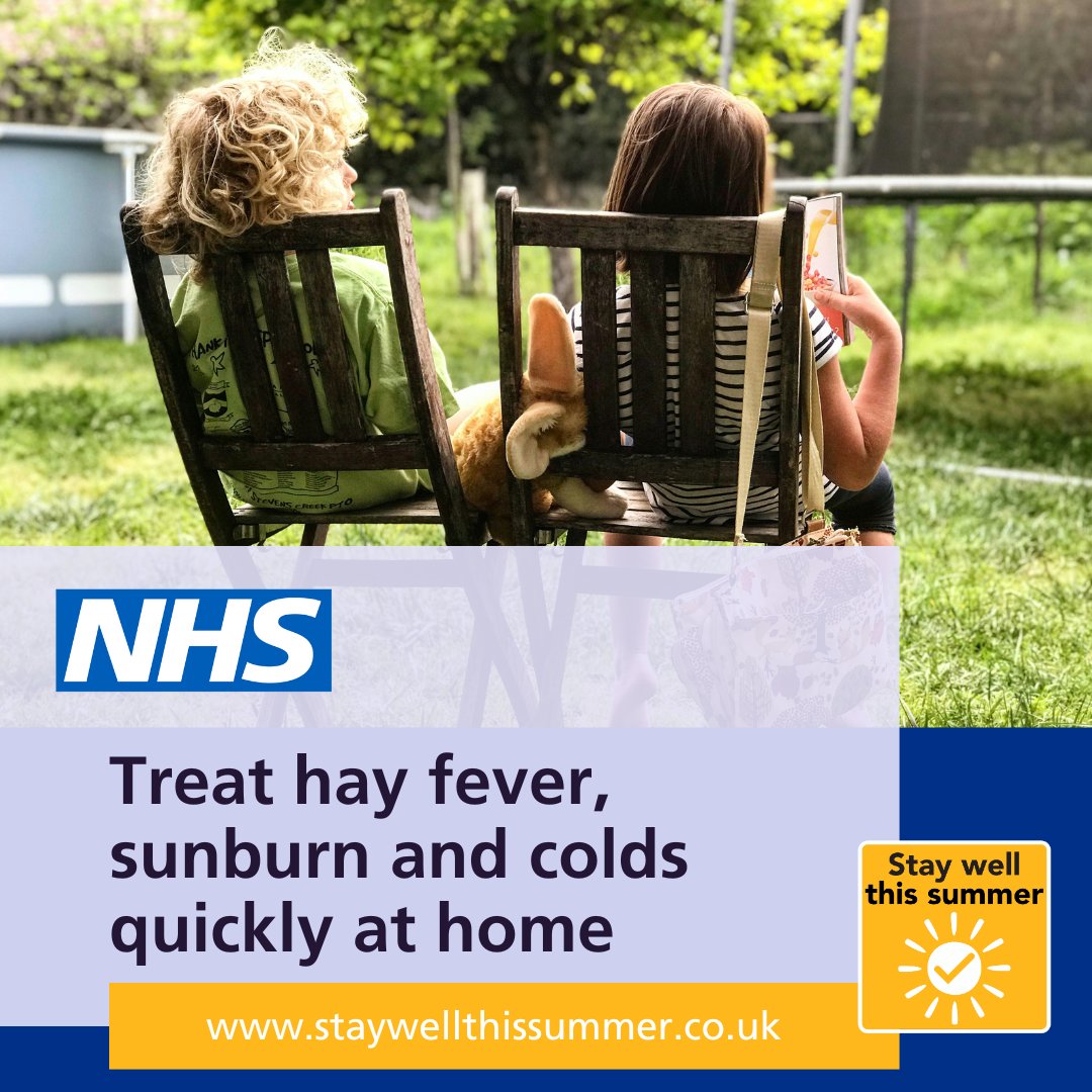 nandwics's tweet image. Sun cream, antihistamines and bite relief cream are a good place to start when re-stocking your medicine cabinet to stay well this summer ☀️
Visit ➡️ staywellthissummer.co.uk