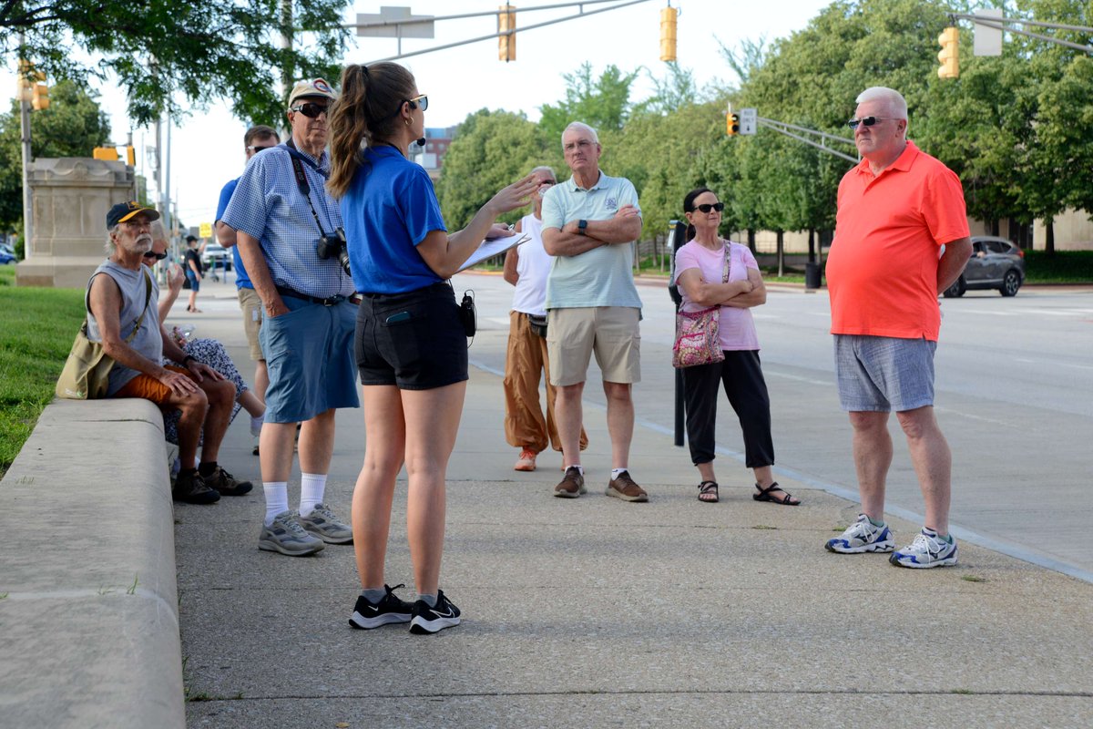 Discover more about the importance of interurbans in Indiana with Walking the Electric Rail! This walking tour begins and ends at IHS and will stop at iconic Indianapolis landmarks and buildings to learn more about the interurban lines of the past.  indianahistory.org/events/walking…