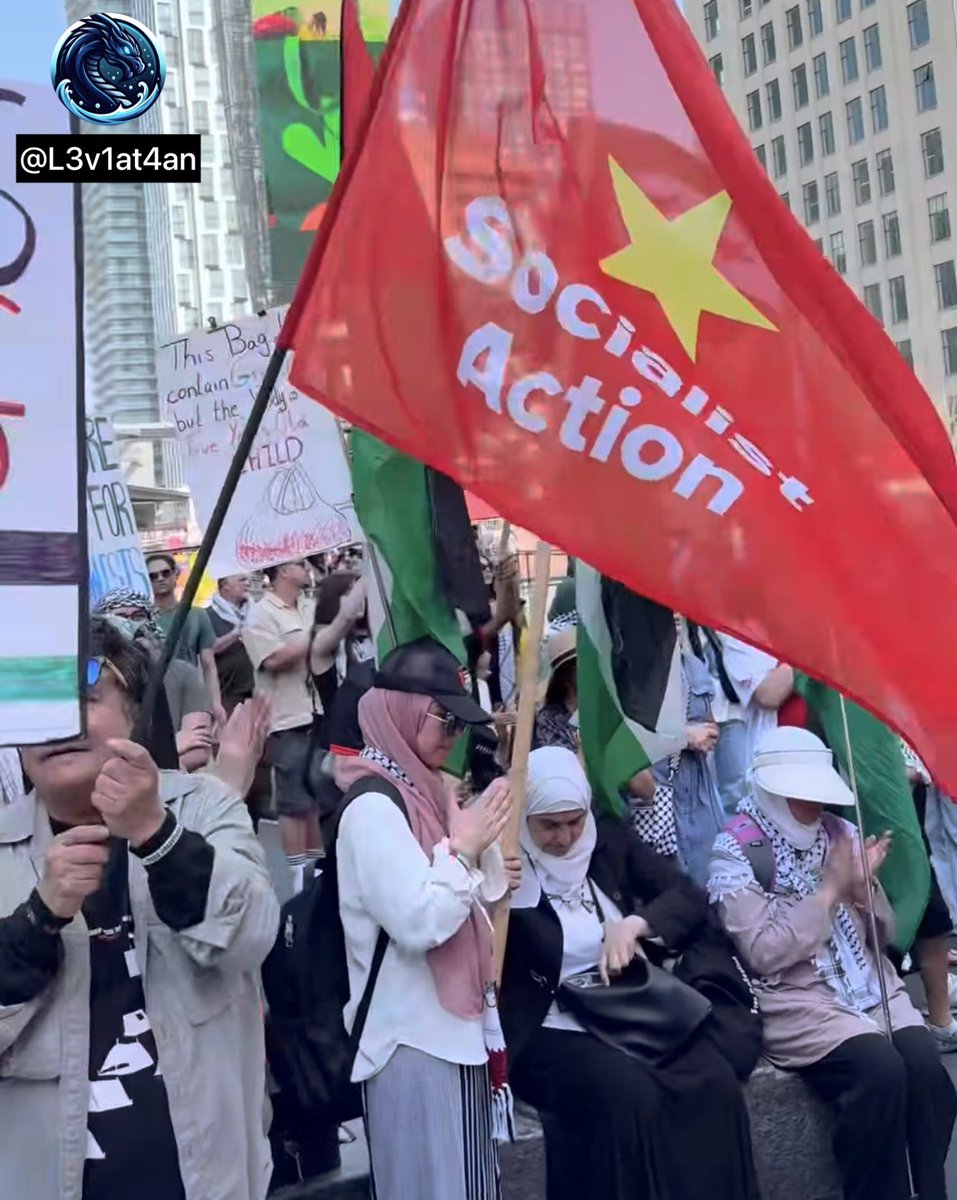 The Socialist-Islamist alliance on display in Toronto as it has been for every weekend for the past 21 months.