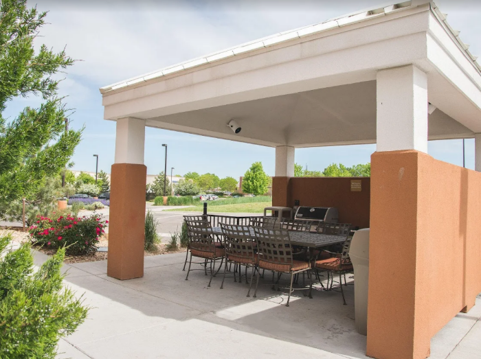 CWSFortCollins's tweet photo. Grill, gather, repeat. 🍔Our gazebo and outdoor grills are ready for summer cookouts. Bring the burgers—we’ve got the space. https://t.co/SedfftJMkG