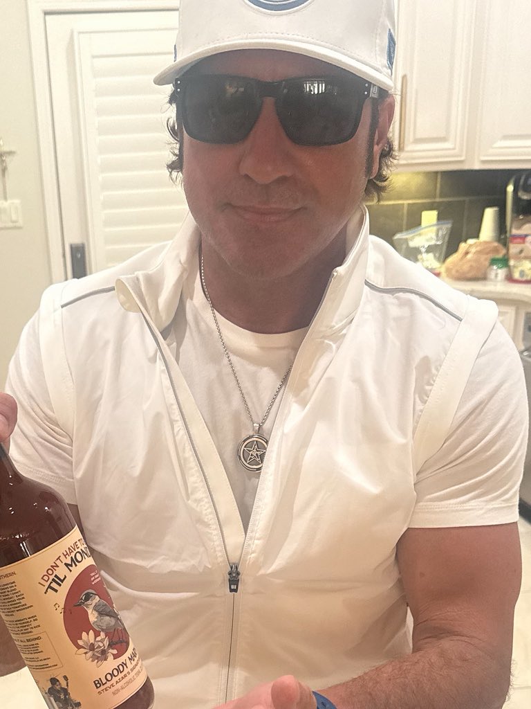 Steve Azar (@steveazar) on Twitter photo It’s an <a href="/IDHTBMTM/">I Don’t Have To Be Me ‘Til Monday</a> Bloody Mary kind of day! #callitanearlyweekend It’s an <a href="/IDHTBMTM/">I Don’t Have To Be Me ‘Til Monday</a> Bloody Mary kind of day! #callitanearlyweekend