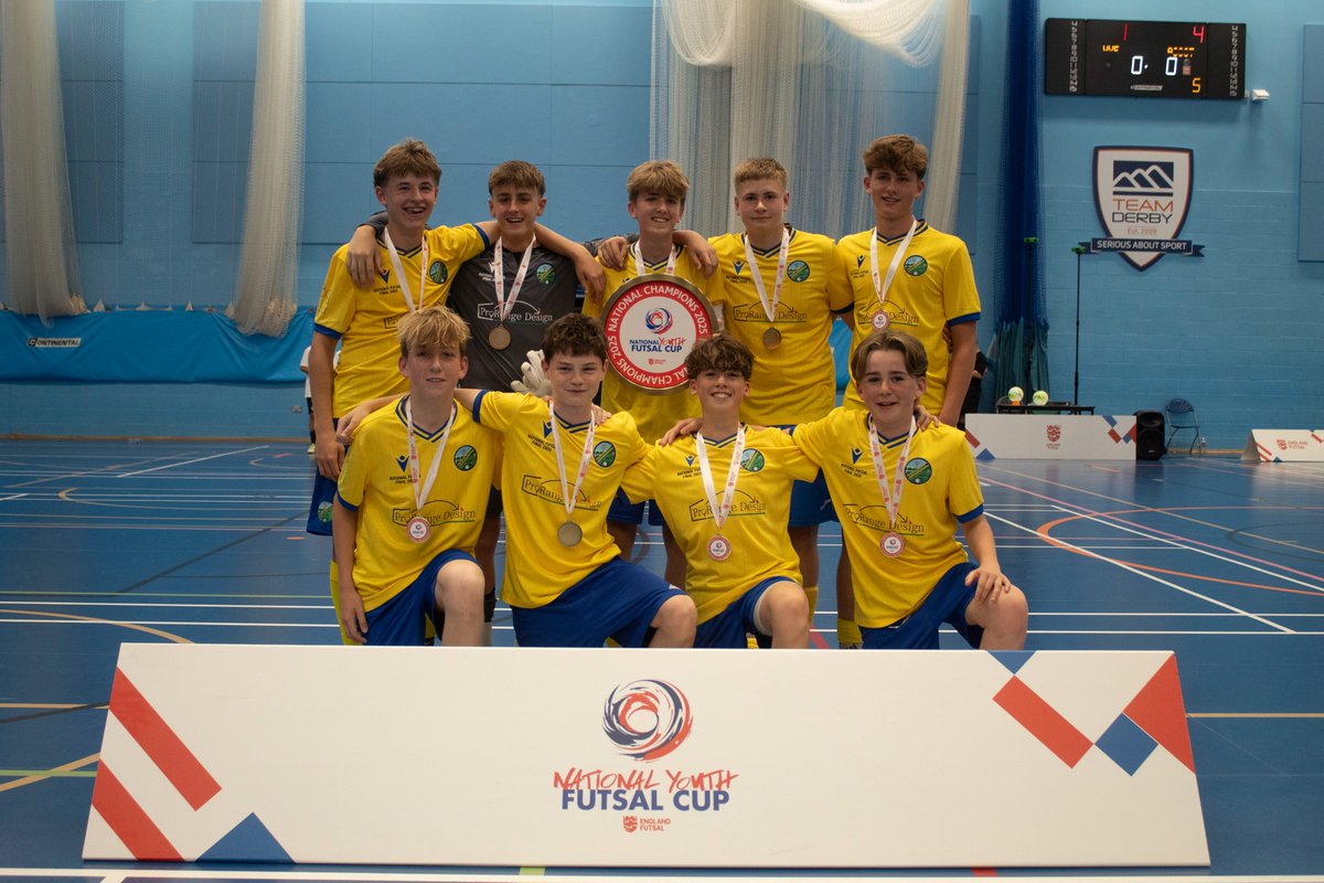 England Futsal (@englandfutsal) on Twitter photo YOUR U14 BOYS NATIONAL FUTSAL CHAMPIONS 🏆
<a href="/AscotUnitedFC/">Ascot United FC</a> 🟡🔵
A near-perfect performance against <a href="/westyorksfutsal/">West Yorkshire Futsal Club</a>
Congratulations 🦁 YOUR U14 BOYS NATIONAL FUTSAL CHAMPIONS 🏆
<a href="/AscotUnitedFC/">Ascot United FC</a> 🟡🔵
A near-perfect performance against <a href="/westyorksfutsal/">West Yorkshire Futsal Club</a>
Congratulations 🦁