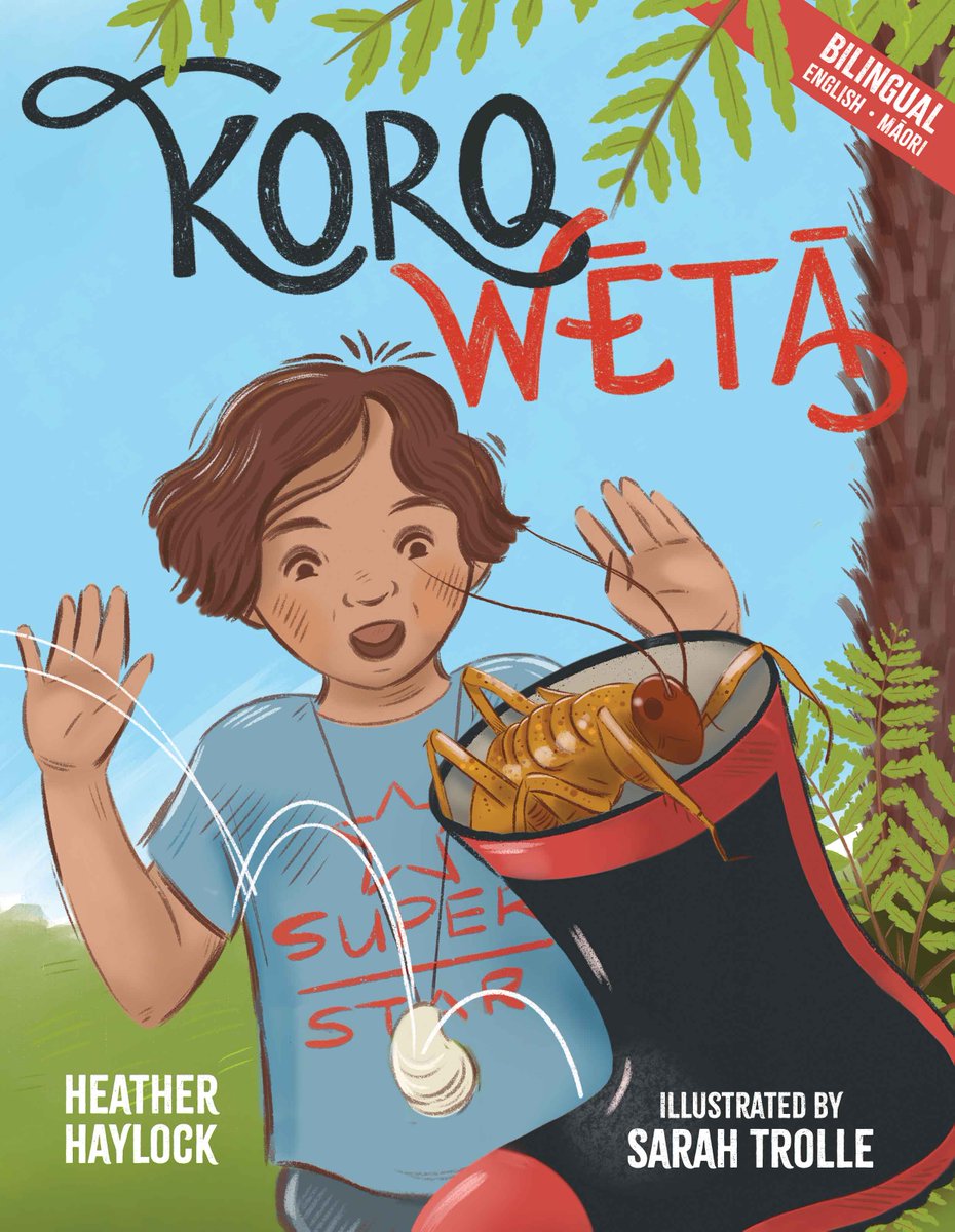 OratiaBooks's tweet photo. Koro Wētā
Heather Haylock
Illustrated by Sarah Trolle
#Māori translation by Ngairo Eruera
In all good bookstores from Tuesday.
Read the full article https://t.co/ddEdNNGTgz
#oratiabooks #Wētā #reomāori #insects #nzbooks #entomology @reomaori @L2_S2S @BooksellersNZ https://t.co/Z3foHSuv9z