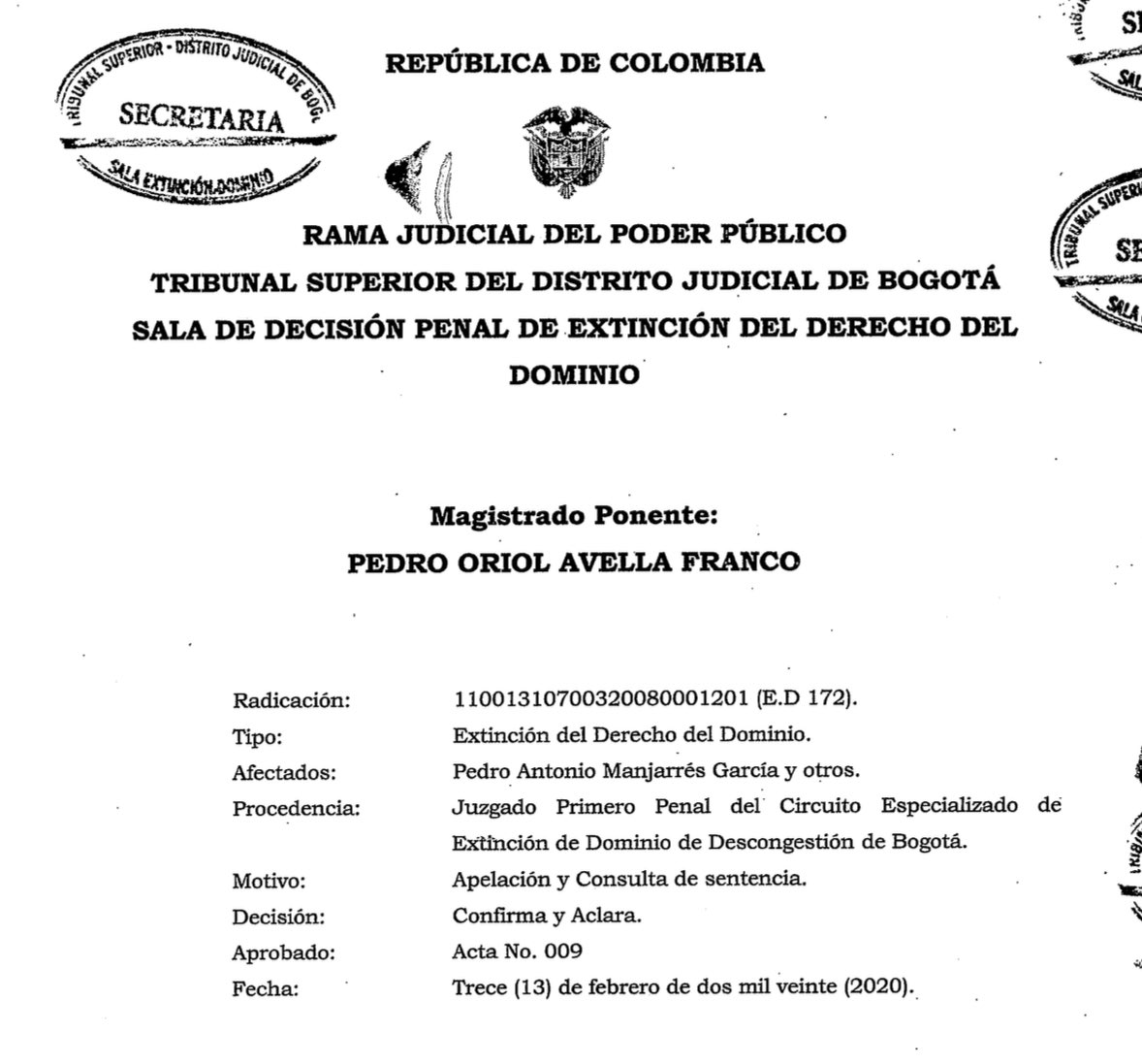 NABM__'s tweet photo. ✅Criterios para acreditar la buena fe cualificada en extinción de dominio. 

1. Apariencia jurídica objetiva:

Que el derecho aparente tenga externamente todas las condiciones de un derecho real. https://t.co/kFkG9x2w5z
