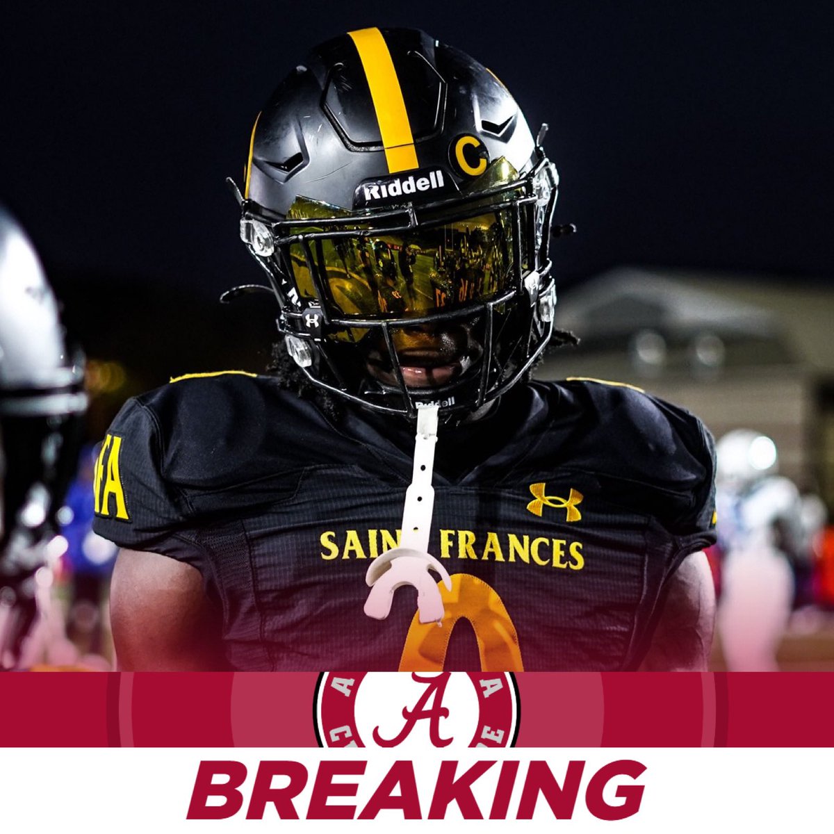 RecruitsBama's tweet image. ππ₯πππππ‘π: 2026 5 βοΈ Safety Jireh Edwards has COMMITTED to Alabama! π
The 6β2 205 S chose the Crimson Tide over Auburn and Georgia. He recorded 92 tackles (17 TFL), 6 pass breakups, and 3 forced fumbles last season.
Edwards is ranked as the #19 player nationally, is theβ¦