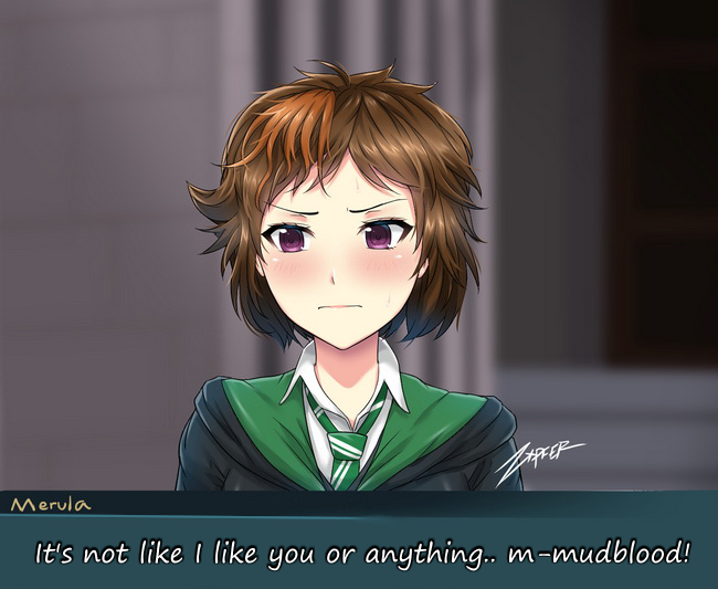 ShitpostRock's tweet photo. The best thing to come out of Harry Potter in the past decade has been the tomboy witch from that one Harry Potter mobile game https://t.co/dOt5TkwmQW