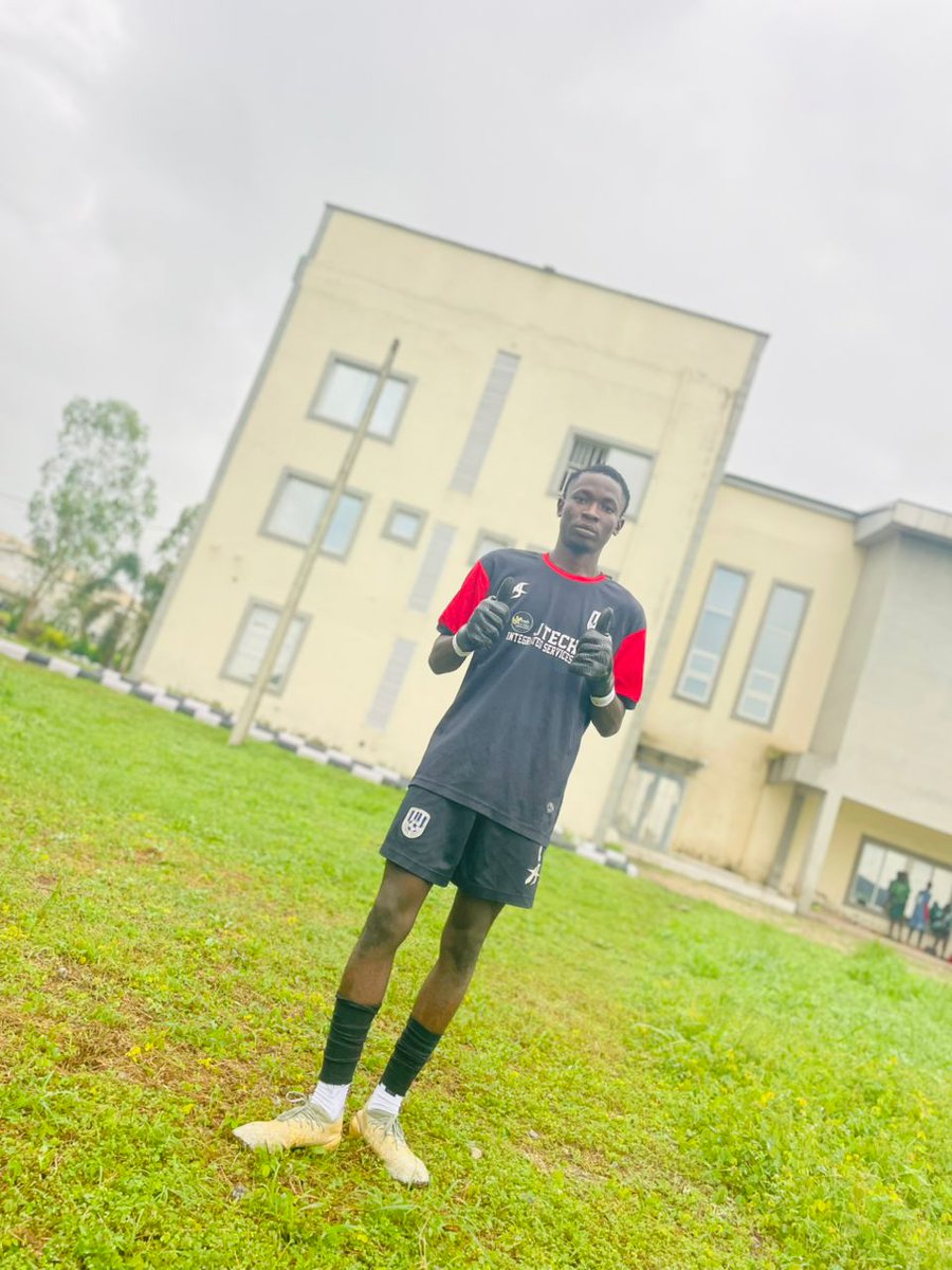 Ola Israel... Our Goalie... We Are UU Football Academy