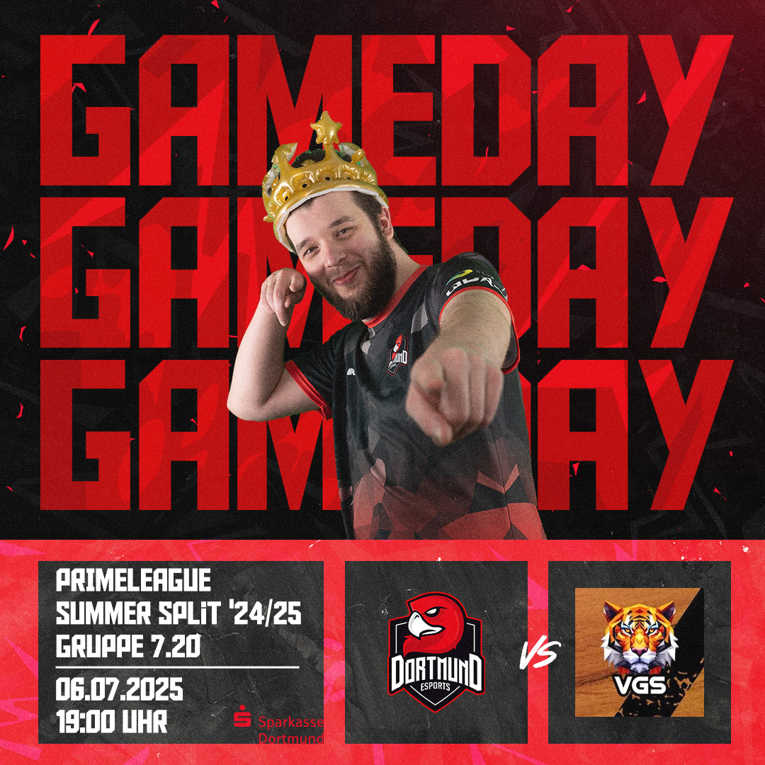 Dortmund eSports (@dortmundesports) on Twitter photo Doppelter Spieltag! DoeS Invaders ist motiviert, nochmal Punkte zu holen
POV: twitch.tv/lady_de_rose
Line-Up:
<a href="/besoffenrmante/">mentalmante</a>
<a href="/Lady_de_Rose/">Kathy x3</a>
<a href="/TheOfficial_JG/">JG</a>
@Lorsch_CBS
Kami
#Dortmundesports #Leagueoflegends <a href="/PrimeLeague/">Die Techniker Prime League</a> Doppelter Spieltag! DoeS Invaders ist motiviert, nochmal Punkte zu holen
POV: twitch.tv/lady_de_rose
Line-Up:
<a href="/besoffenrmante/">mentalmante</a>
<a href="/Lady_de_Rose/">Kathy x3</a>
<a href="/TheOfficial_JG/">JG</a>
@Lorsch_CBS
Kami
#Dortmundesports #Leagueoflegends <a href="/PrimeLeague/">Die Techniker Prime League</a>