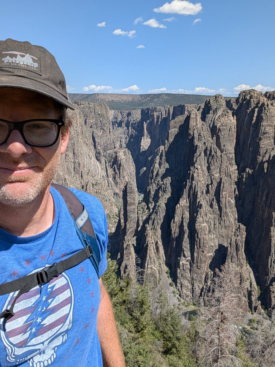 Now I'm in the steepest canyon in the US!

Keep on rocking in the free world.