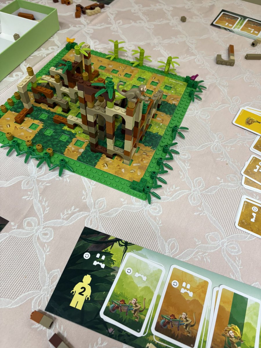havvacodes's tweet photo. Lego + kutu oyunu mükemmel kombinasyon 😍#monkeypalace https://t.co/KdGpximu0g