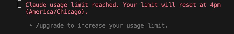 gabedev_'s tweet image. Does anyone know of an alternative to ccusage for Claude Code?
I just got the usage limit reached message, but according to ccusage i'm nowhere even close to hitting the usage limits