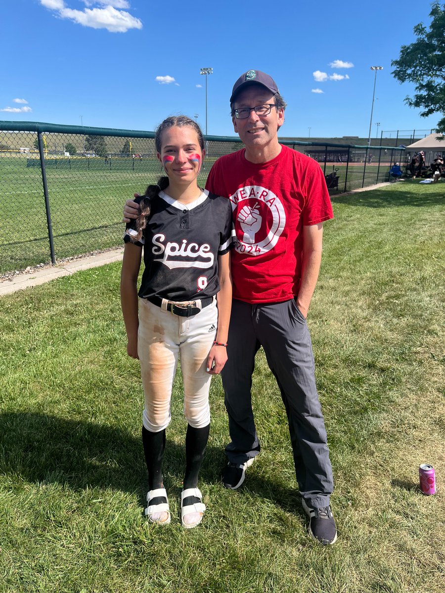 Hope everyone is enjoying a great 4th of July weekend! Headed home with Katie after a long softball tournament -- and a smile on her face with a couple college softball offers.