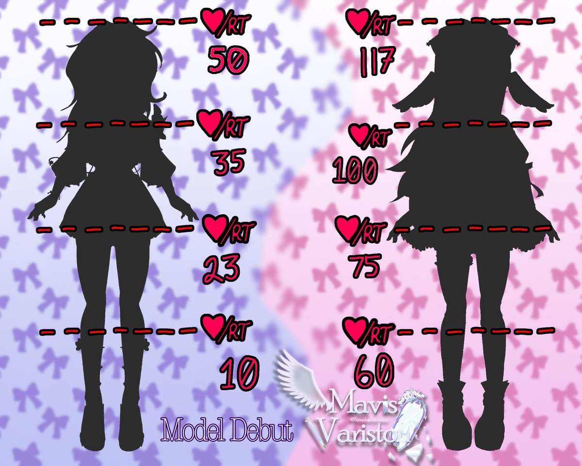 VTUBER MODEL LOCKED:

▌║▌│▌ sealed my debut model, would you help break the spell? ✧

Like/Retweet and I’ll reveal my model!

Graphic Design is NOT my passion…

#Vtuber #VtuberDebut #ModelDebut #ModelReveal #LiketoReveal #ENVtuber