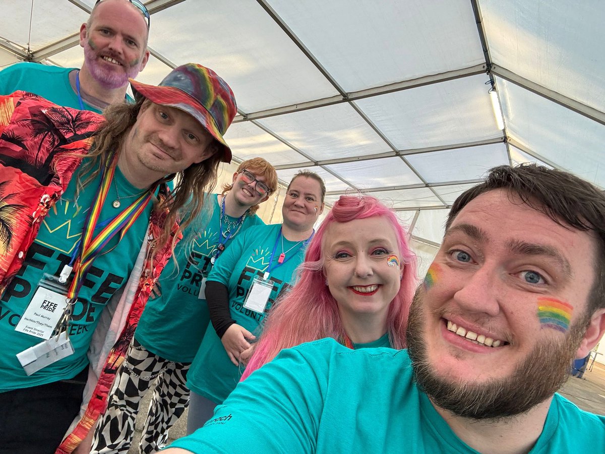 Fife Pride | Saturday 5th July 2025 (@pridefife) on Twitter photo Aaaaaand - we’re done! The last ones standing!
Thanks so much to your amazing Fife Pride team for a superb job well done.  Thanks to everyone who came along! Here’s to 2026!
#BeProudBeYou 🏳️🌈🏳️⚧️ Aaaaaand - we’re done! The last ones standing!
Thanks so much to your amazing Fife Pride team for a superb job well done.  Thanks to everyone who came along! Here’s to 2026!
#BeProudBeYou 🏳️🌈🏳️⚧️