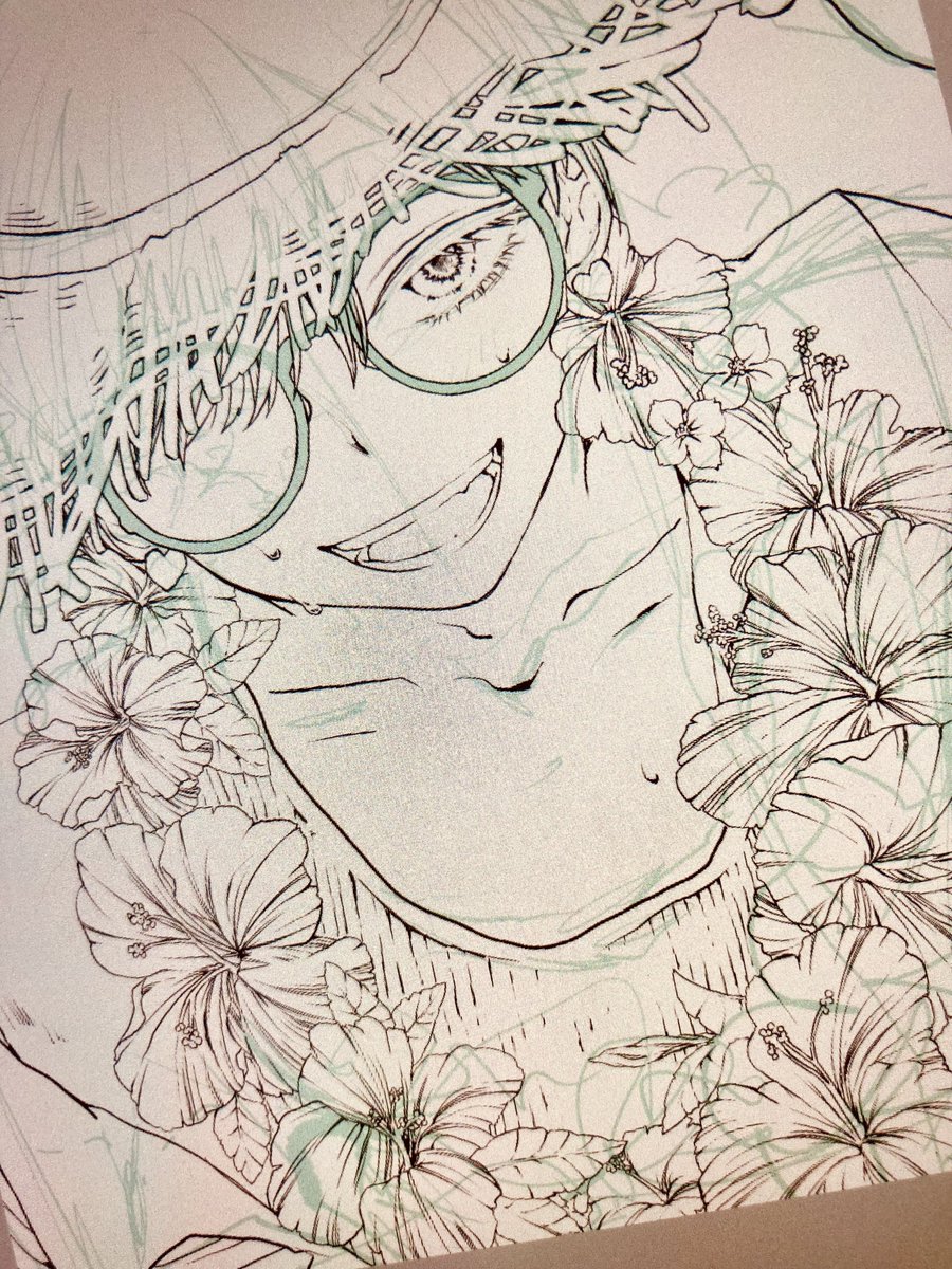 hfmdesu's tweet image. ごりごりwip  夏〜〜🏖️