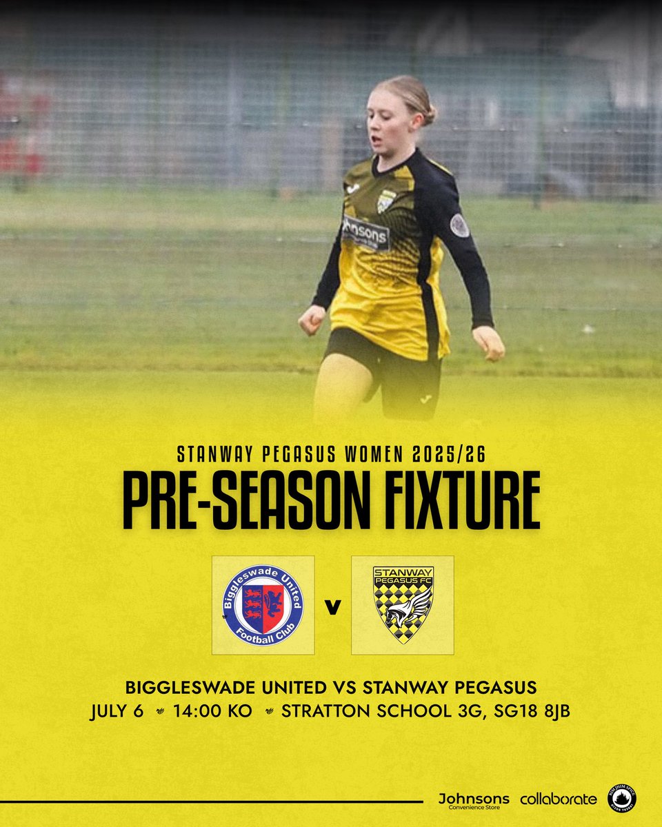 Tomorrow we kick off our pre-season schedule with an away day to Biggleswade United.

A great chance to get the squad back on the pitch after the break, shake off the rust, and see our trialists in action 👀

Time to get back at it!💥

#UTSP || #PreSeason || #AwayDay 🟡⚫️
