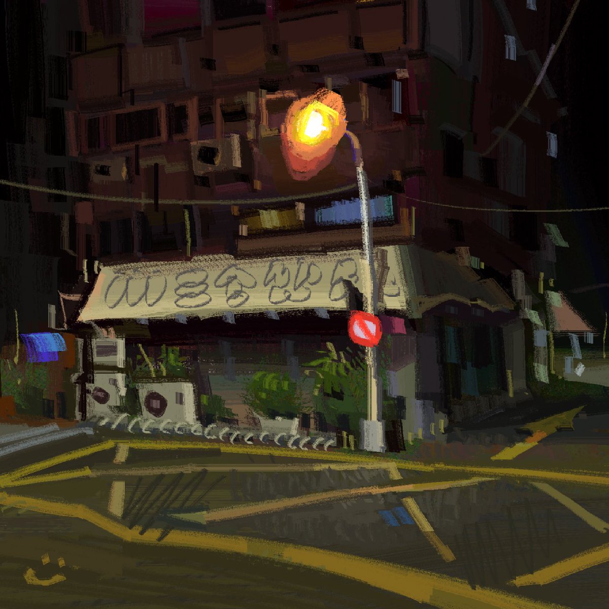 lintao___s's tweet image. Recent paintings