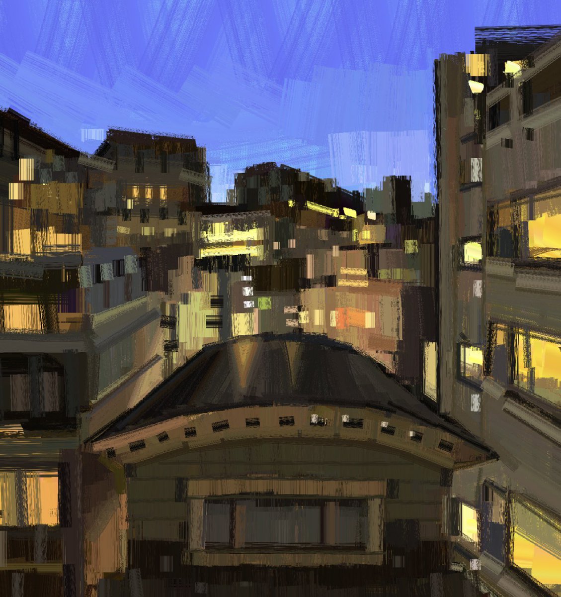 lintao___s's tweet image. Recent paintings