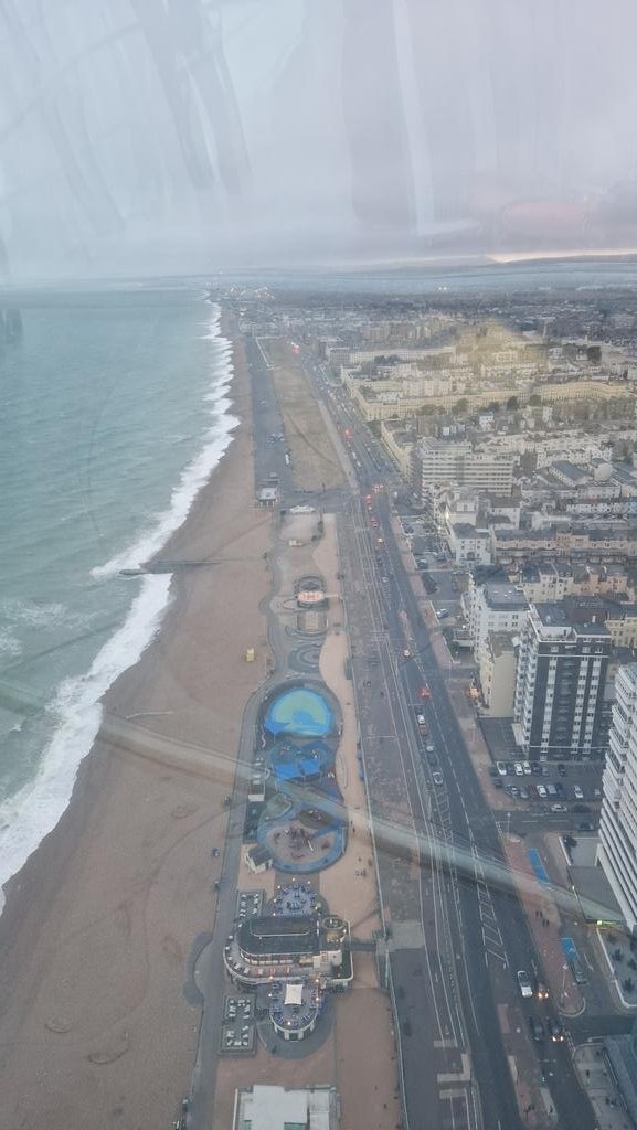 First time on the brighton i360 :E
