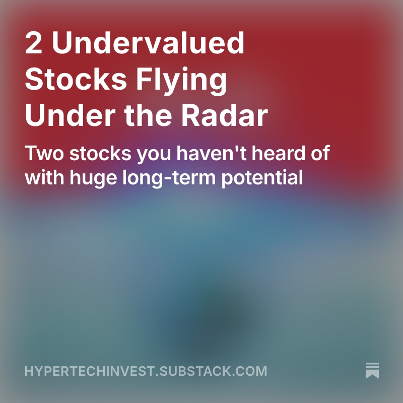 HyperTechInvest's tweet image. As usual, a new article is out

Link below⤵️

(Paid)