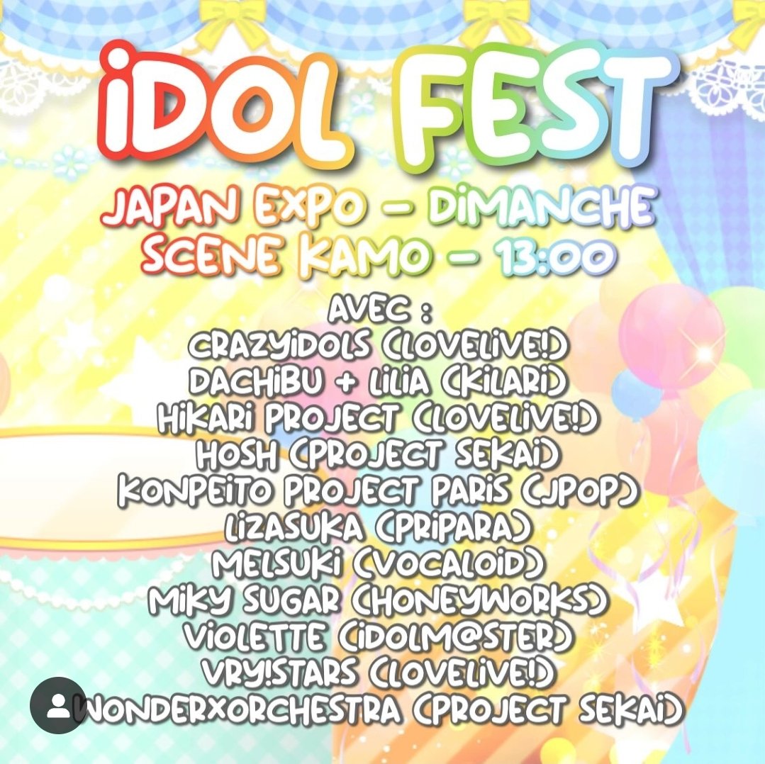 si vous voulez les mutus demain je vais être une idol avec une amie à la japan expo !!!

y'a plein de groupes cool (on est vrystars), et je remercie <a href="/UnitedGlowStick/">United GlowStick</a> de nous donner l'espace et la motivation de nous représenter  !!!