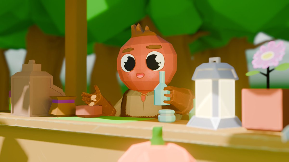 Some progress on my concept work for the game :) 

I'm learning a lot! Modeling, Texturing, Rigging, Lighting... it's a lot!