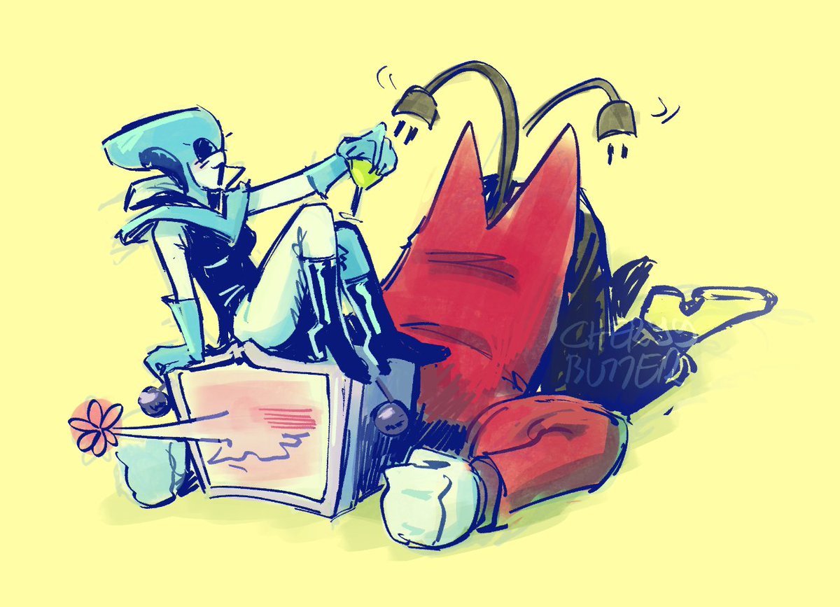 cheryybutter's tweet photo. I was forced to make this
#queentenna #deltarune https://t.co/iDLQdmviC8