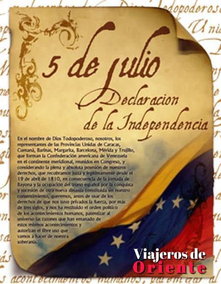 ViadeOriente's tweet photo. 🔥Cada 5 de julio es una oportunidad para agradecer a quienes hicieron posible nuestro país.🔥

🇻🇪Venezuela es fuerza, pasión y esperanza. ¡Feliz Día de la Independencia!🇻🇪

Síguenos
@viajerosdeoriente
+584248445670
https://t.co/J0rbHtKe46 https://t.co/hH4rsETOnQ