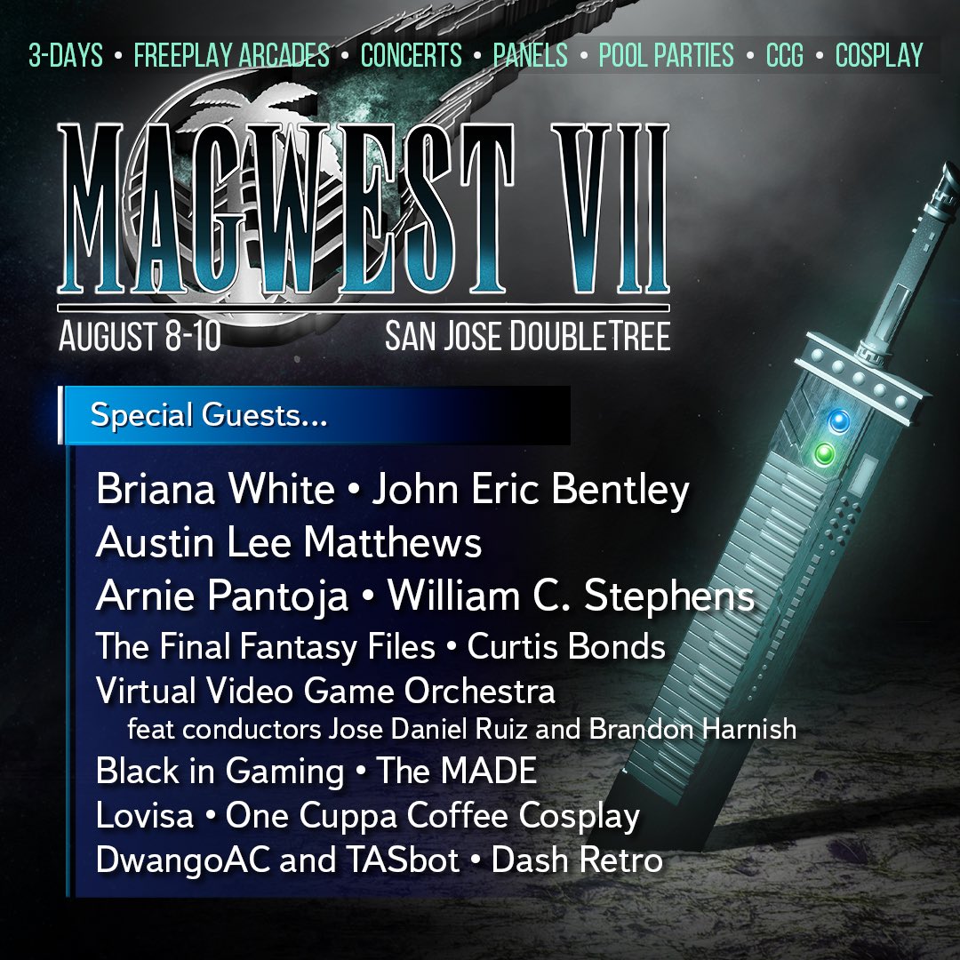 Check out our AMAZING lineup of guests this year!

If you’re looking to have a good time, and maybe even learn something new, be sure to catch them next month at MAGWest VII!

Use code ‘MAKO’ for $10 off your registration!