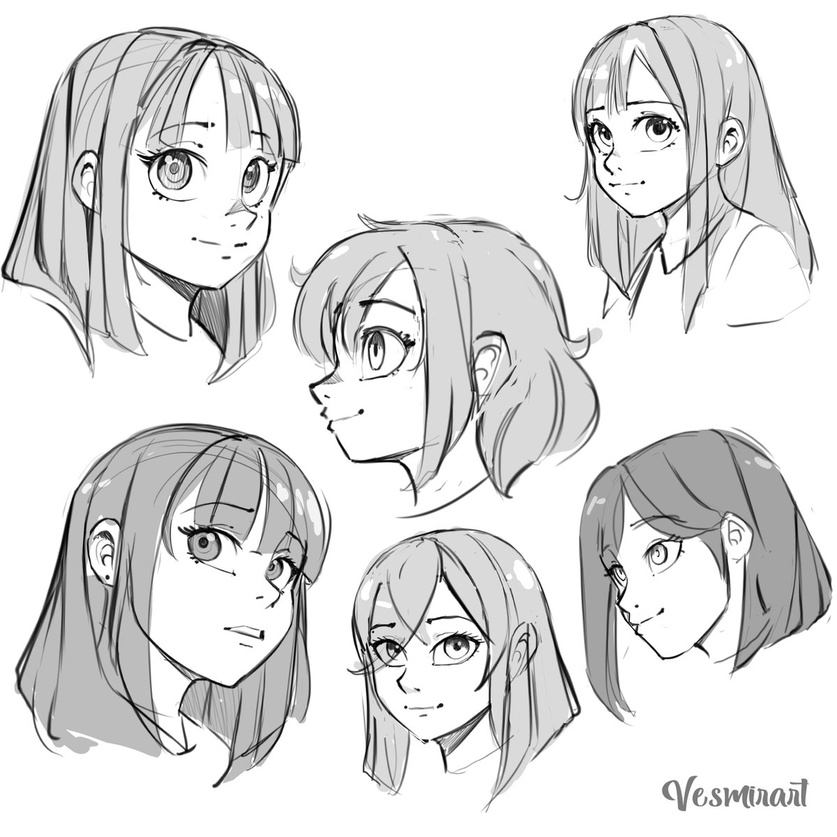 Vesmirart's tweet image. Moar practice