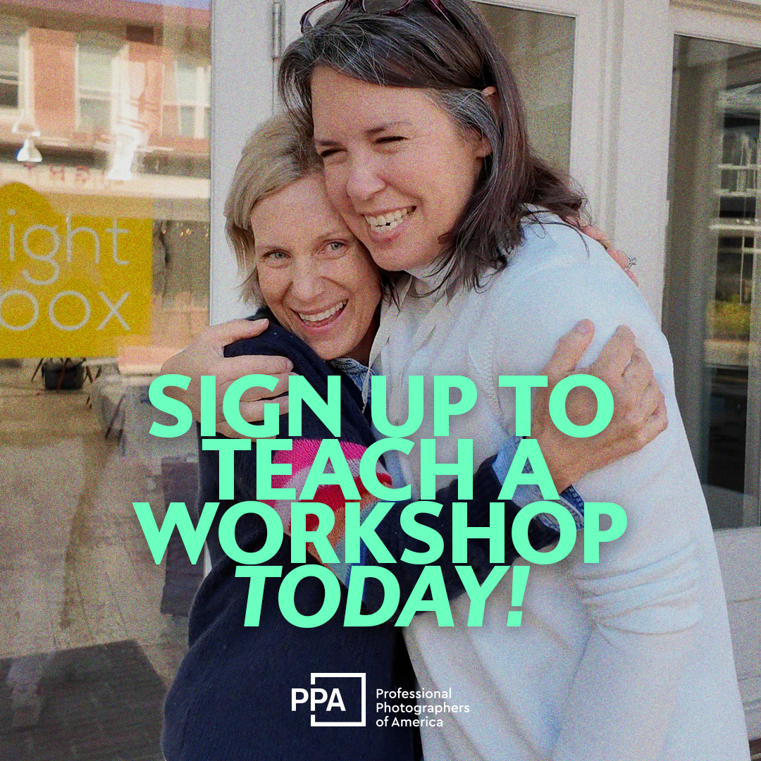 Friendly reminder - apply now to be a Fall Workshop instructor. Deadline is July 18!

Support fellow photographers by leading a class, and you can earn merits too. Learn more 👉 ppa.com/edu/mem-photog…