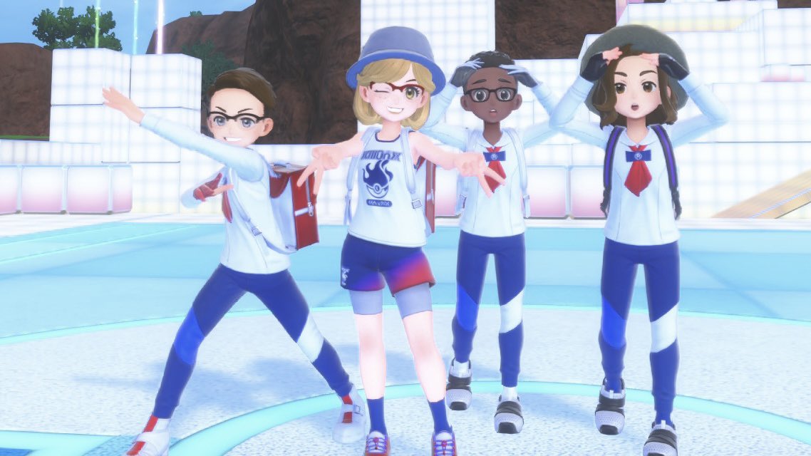 MissOomfie's tweet image. @pokestir, me, @Alpha_Remaster and sir Crystal Link posin