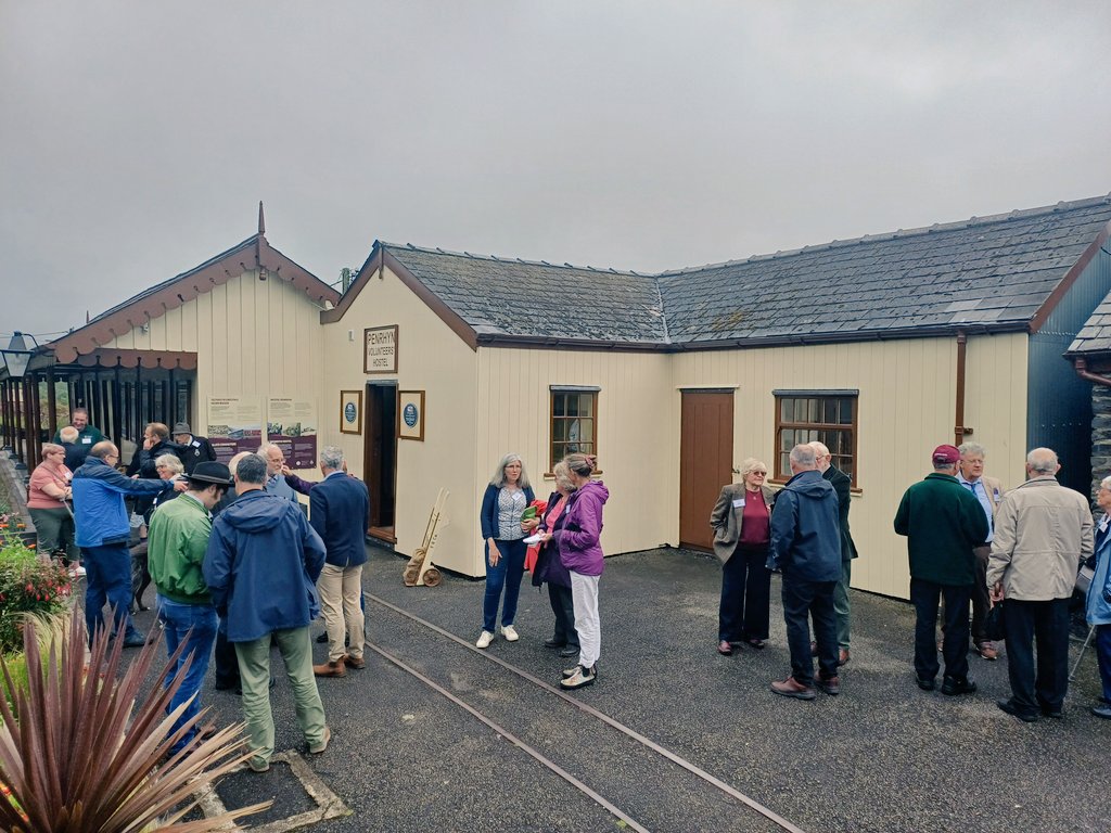 Railway Heritage Awd (@nrhawd) on Twitter photo Today we unveiled the 2024 Volunteers <a href="/NRHAwd/">Railway Heritage Awd</a> plaques, sponsored by <a href="/networkrail/">Network Rail</a>,at <a href="/festrail/">Ffestiniog & Welsh Highland Railways</a> Penrhyn station. Brilliant restoration by a volunteer team, many present at the event. Today we unveiled the 2024 Volunteers <a href="/NRHAwd/">Railway Heritage Awd</a> plaques, sponsored by <a href="/networkrail/">Network Rail</a>,at <a href="/festrail/">Ffestiniog & Welsh Highland Railways</a> Penrhyn station. Brilliant restoration by a volunteer team, many present at the event.