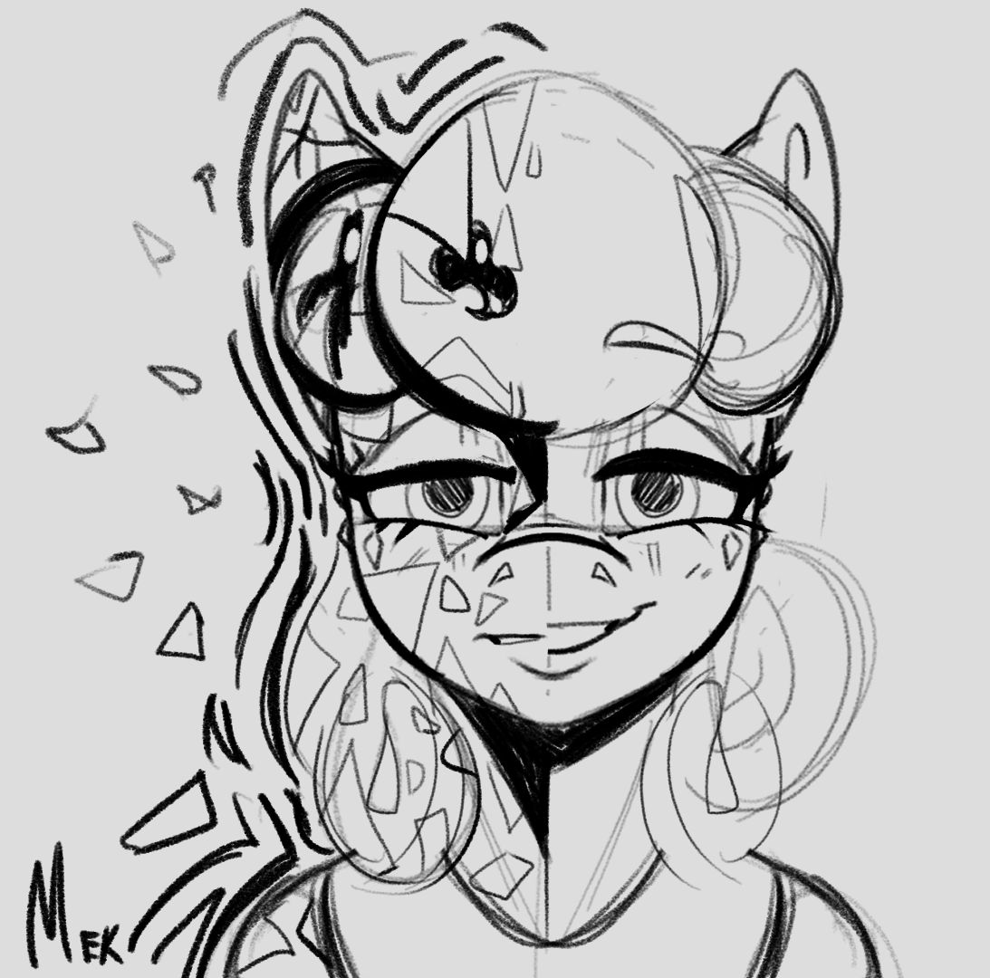 MekBlueSAFE's tweet photo. (1/4) portraits I made for the video!  Characters are: Moonstone, Bea, Camelia and Turmaline! https://t.co/ZAgKpXn0vY
