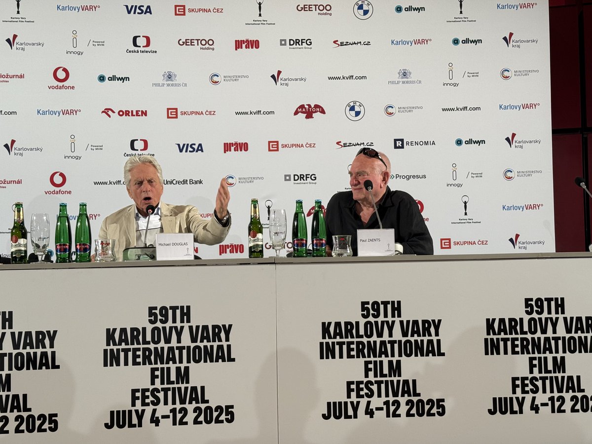 Richard Mowe (@richboxoffice) on Twitter photo WHY MICHAEL DOUGLAS HAS earned the right to take it easy - the legend on health issues, democracy and the truth about acting at <a href="/KVIFF/">Karlovy Vary IFF</a> Read more here:
eyeforfilm.co.uk/news/2025-07-0…
First image by Richard Mowe; others Film Servis Karlovy Vary <a href="/CzechCentreLnd/">Czech Centre London</a> <a href="/CzechLondon/">Czech Embassy London 🇨🇿</a> <a href="/EyeForFilm/">Eye For Film</a> WHY MICHAEL DOUGLAS HAS earned the right to take it easy - the legend on health issues, democracy and the truth about acting at <a href="/KVIFF/">Karlovy Vary IFF</a> Read more here:
eyeforfilm.co.uk/news/2025-07-0…
First image by Richard Mowe; others Film Servis Karlovy Vary <a href="/CzechCentreLnd/">Czech Centre London</a> <a href="/CzechLondon/">Czech Embassy London 🇨🇿</a> <a href="/EyeForFilm/">Eye For Film</a>