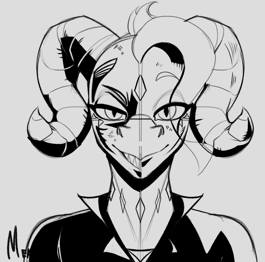 (1/4) portraits I made for the video!  Characters are: Moonstone, Bea, Camelia and Turmaline!