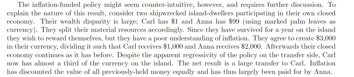 MortenStostad's tweet image. Could giving $1,000 to the poor and $2,000 to the rich be a progressive policy?
Yes.
(For legal purposes I do not endorse this policy)