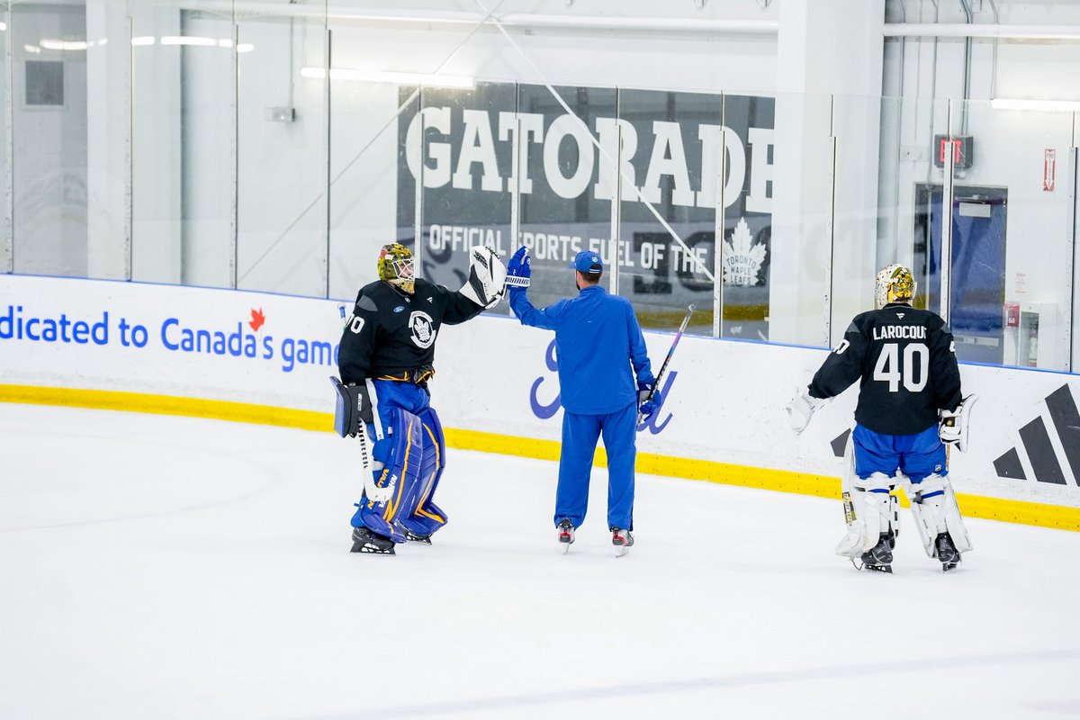 longo3434's tweet image. Great week with the Toronto Maple Leafs for development camp. It was awesome working with the the future of the organization over the last few days. Thank you for everything @MapleLeafs #NHL #GremlinGoaltending #TorontoMapleLeafs #GoaltendingDepartment #LeafsForever #DevCamp25’