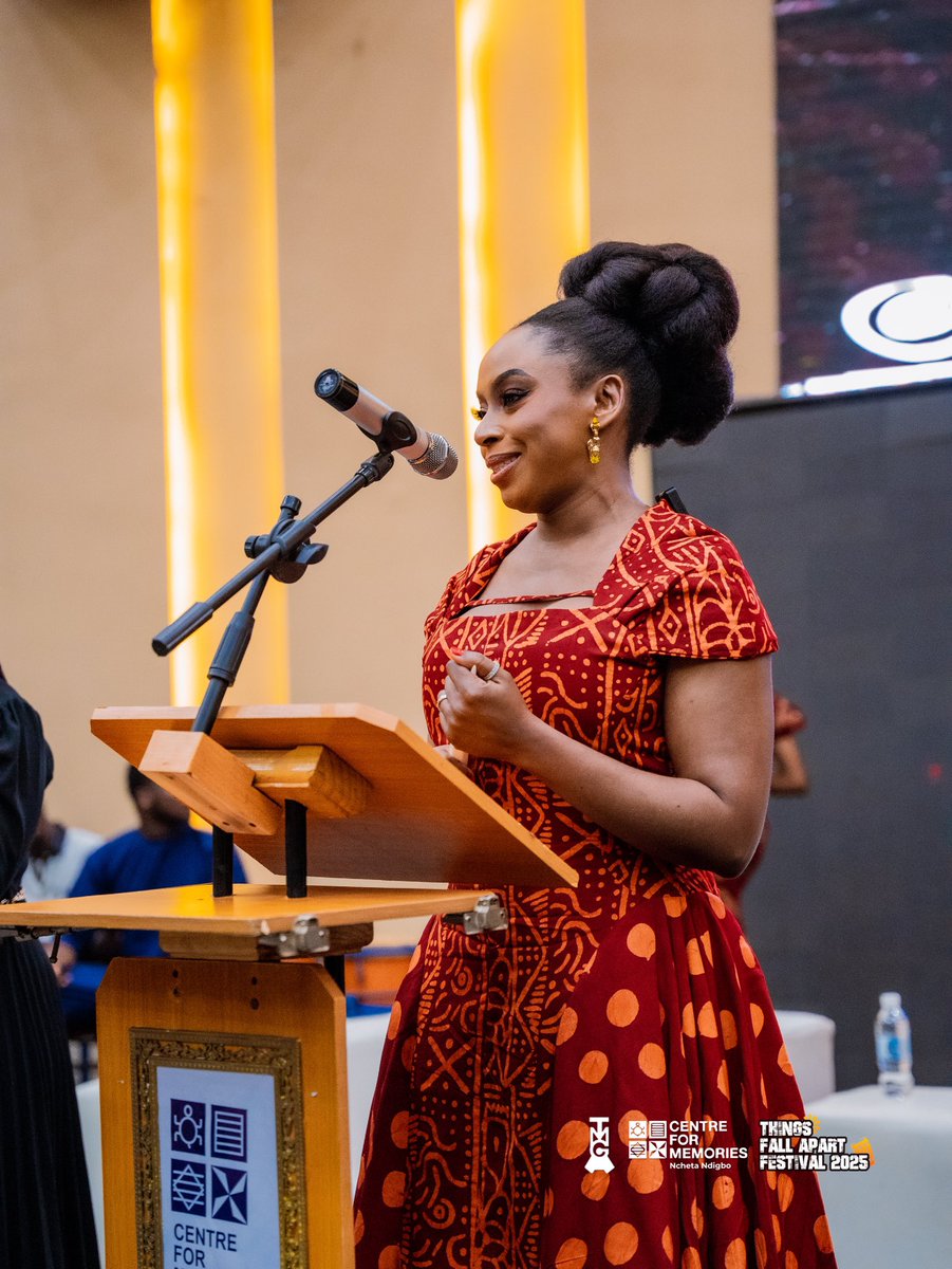 B i a f r a T w i t t e r ๐๏ธ (@biafrantweets) on Twitter photo "Things Fall Apart gave me literary permission. Permission to write my own stories" --- Chimamanda Ngozi Adichie, live at the Things Fall Apart Festival 2025 <a href="/TFAFestival/">Things Fall Apart Festival</a> <a href="/cfmemories/">Centre For Memories - Ncheta Ndigbo</a> "Things Fall Apart gave me literary permission. Permission to write my own stories" --- Chimamanda Ngozi Adichie, live at the Things Fall Apart Festival 2025 <a href="/TFAFestival/">Things Fall Apart Festival</a> <a href="/cfmemories/">Centre For Memories - Ncheta Ndigbo</a>