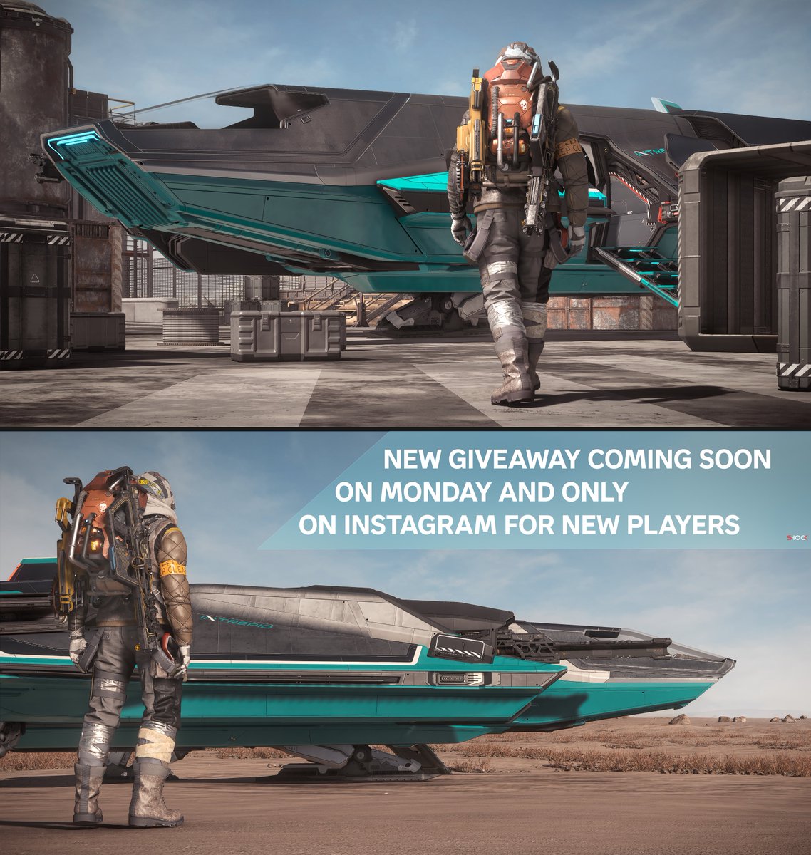 CShockbreaker's tweet image. I will be starting a new giveaway for new players on Monday night. At the same time, the current giveaway with Esperia Prowler Utility is slowly ending on my instagram. Only until tomorrow. instagram.com/citizen_shockb…

#StarCitizen #VirtualPhotography #worldofvp