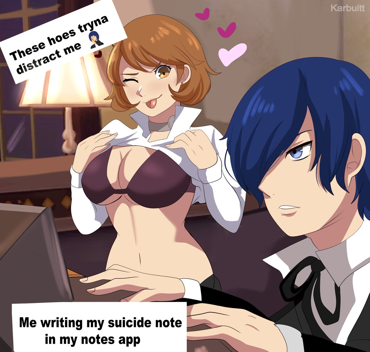 Karbuitt's tweet image. Why is she like that? 🤦